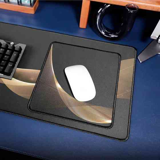 Килимок для миші HOCO GM22 Aurora gaming mouse pad (200*240mm) Black Одеса