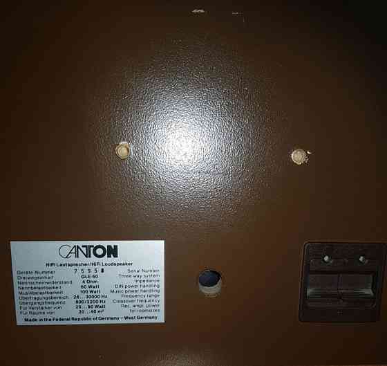 Колонки Акустичні системи, CANTON GLE 60 Київ