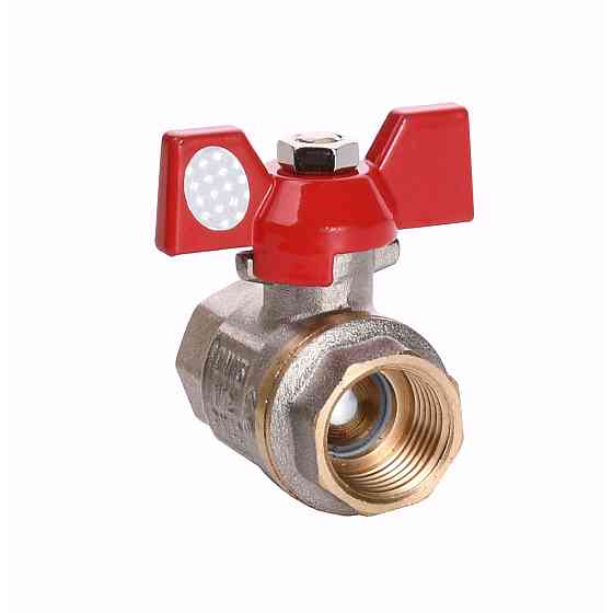 Кран кульовий прямий SOLOMON 1/2″ ВВ КБ PN40 B1007 Луцк