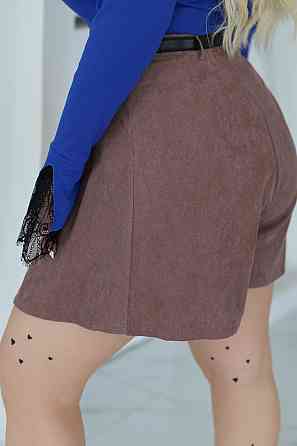 Елегантін жіночі шорти-спідниця Royce Батал 50-52, Моко Київ