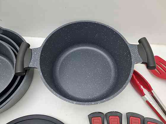 Набір з 5 каструль і сковорідок з антипригарним покриттям Луцьк