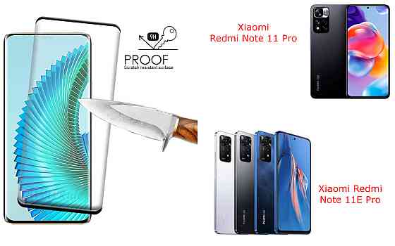 Захисне скло HyperGlass Pro для Xiaomi Redmi Note 11 Pro, Note 11E Pro – максимальна чутливість та захист Київ