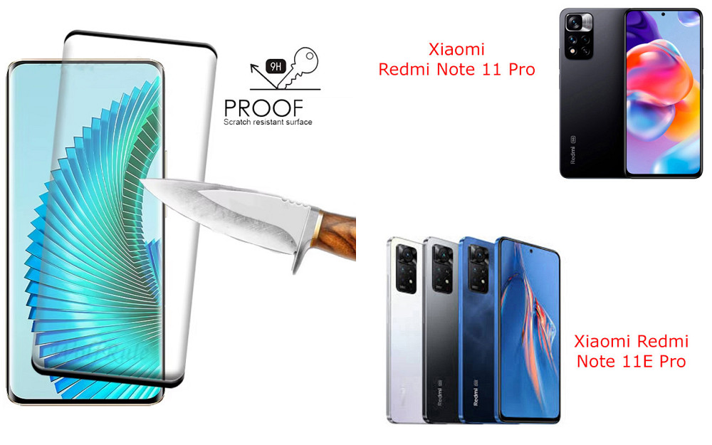 Захисне скло HyperGlass Pro для Xiaomi Redmi Note 11 Pro, Note 11E Pro – максимальна чутливість та захист Київ - фото 1