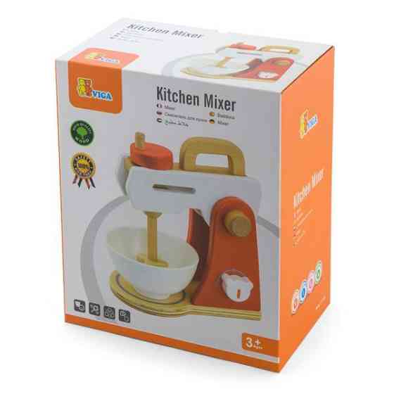 Іграшковий міксер Viga Toys з дерева (50235FSC) Харків