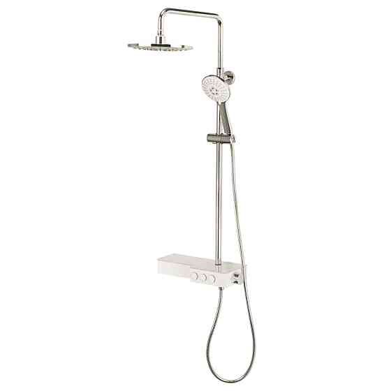 Corso Душевая система Fiastra с кнопочным переключением и картриджным смесителем CORSO (9658400 Киев