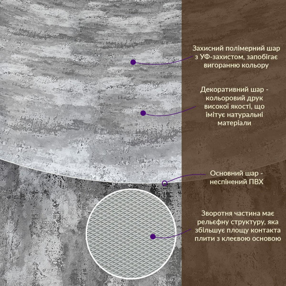 Декоративная ПВХ плита 1,22м х 2,44м х 3мм Платиновый мрамор SW-00001411 Днепр - изображение 12