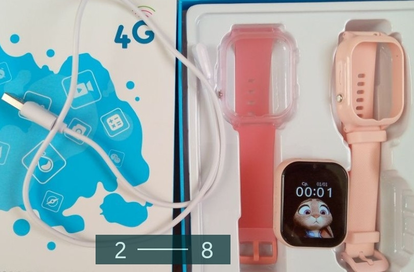 Смарт-годинник дитячий A1 з відеодзвінком, HD-камерою і GPS.Рожевий! Киев - изображение 7