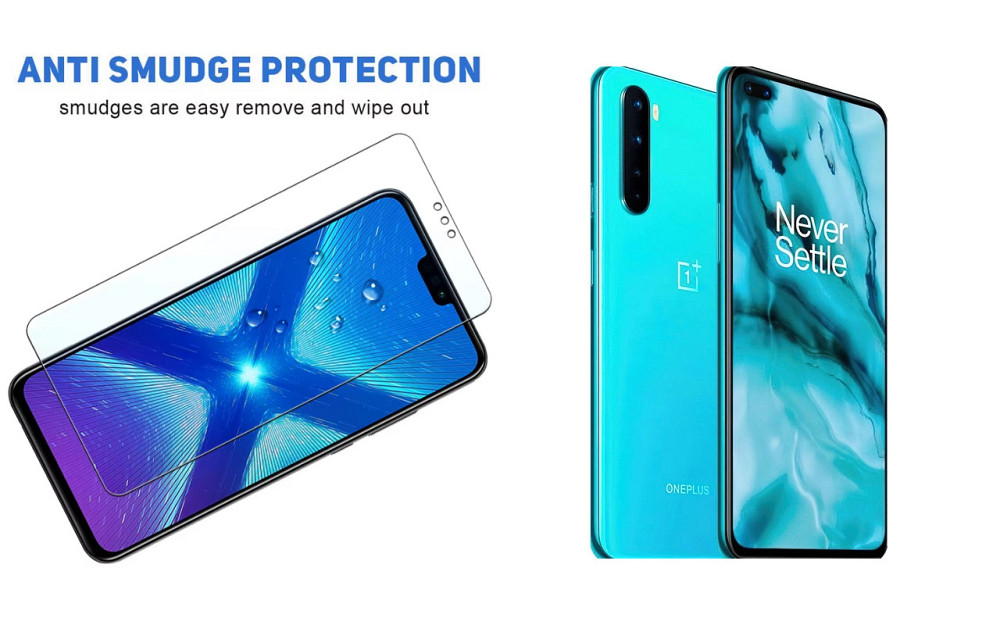 Захисне скло NeoGlass для OnePlus Nord – надпрозоре та стійке Київ - фото 3