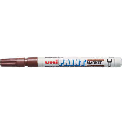 Маркер UNI Paint 0.8-1.2мм, коричневий (PX-21.Brown) Вінниця - фото 1
