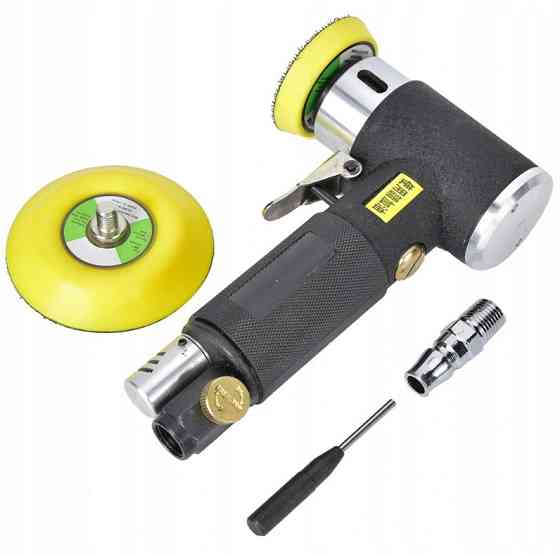 Машина шліфувальна пневматична, набір для полірування автомобілів 9444 Вінниця