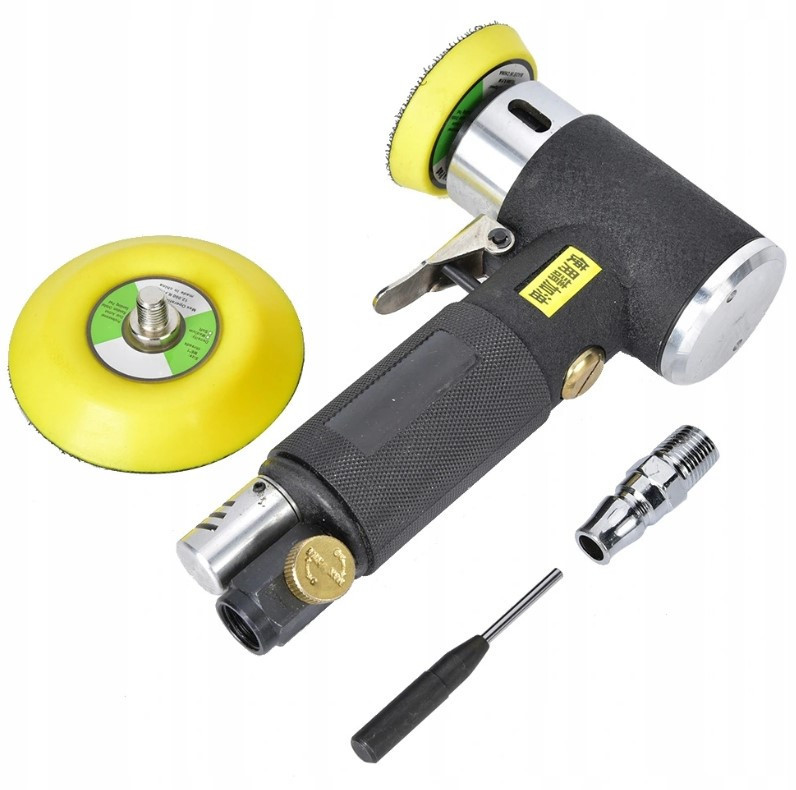 Машина шліфувальна пневматична, набір для полірування автомобілів 9444 Вінниця - фото 4