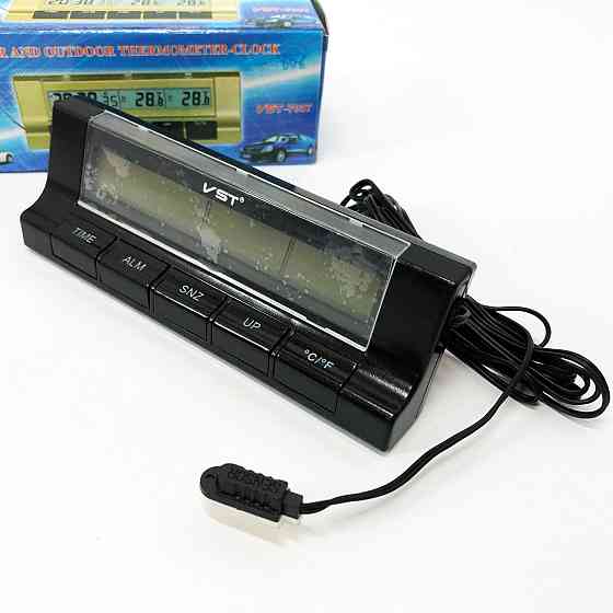 Автогодинник з термометром VST-7037 QN-86 Львів