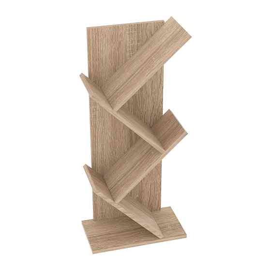 Полка для книг ПК-2, Дуб Сонома, 400/216/900 Львов