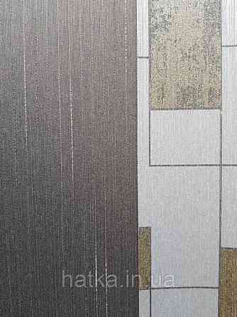 Текстильні шпалери на флізеліновій основі Cador Rasch Textil 073194 під дрібний бамбук темно-сірий графітовий Київ