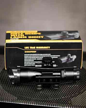 Оптичний приціл 2.5-10x40 з лазерним покажчиком [ACM] ВТ6934 Одеса