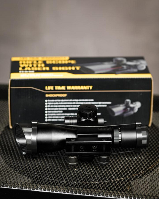 Оптичний приціл 2.5-10x40 з лазерним покажчиком [ACM] ВТ6934 Одеса - фото 5