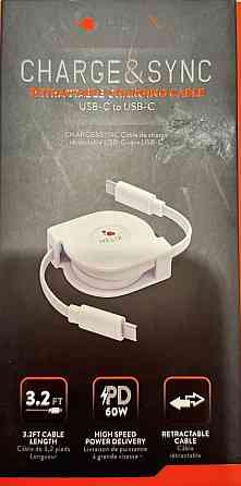 Кабель для зарядки выдвижной 1 м type с Харьков