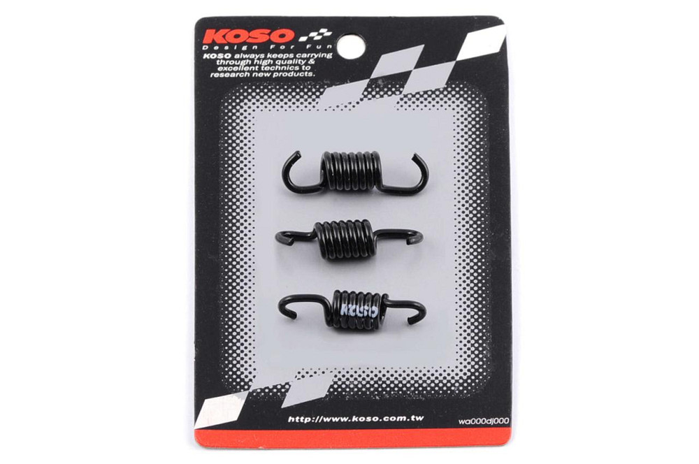 Пружини колодок зчеплення скутер 4 Т Китай 125 (1000rpm, 3шт) Мукачево - фото 1