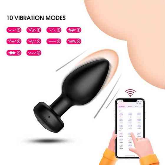 Смарт анальна пробка Magic Motion Equinox USB - 3,5 см - Анальні іграшки Вінниця