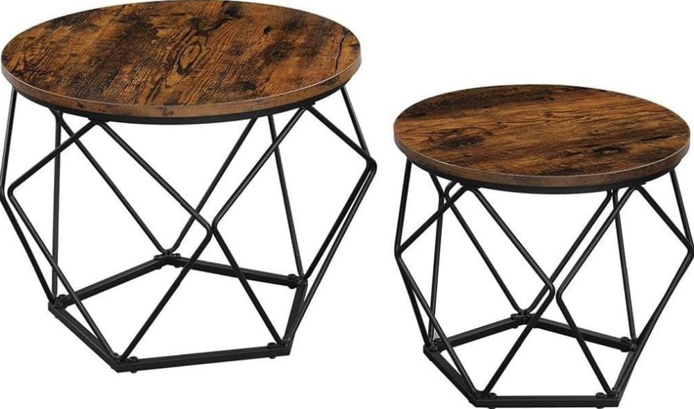 Комплект журнальних столиків Leobert Watson 2 шт в стилі Loft Київ - фото 1