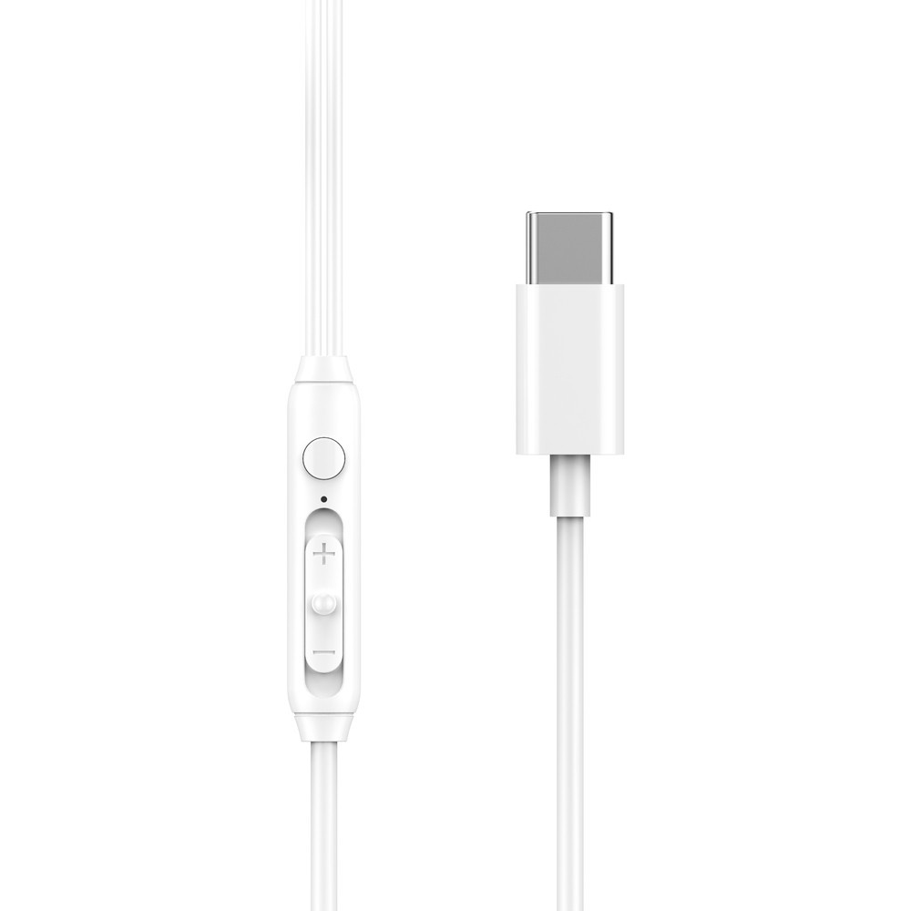Навушники дротові WIWU EB314 Wired Earphone (Type-C) White Одеса - фото 4