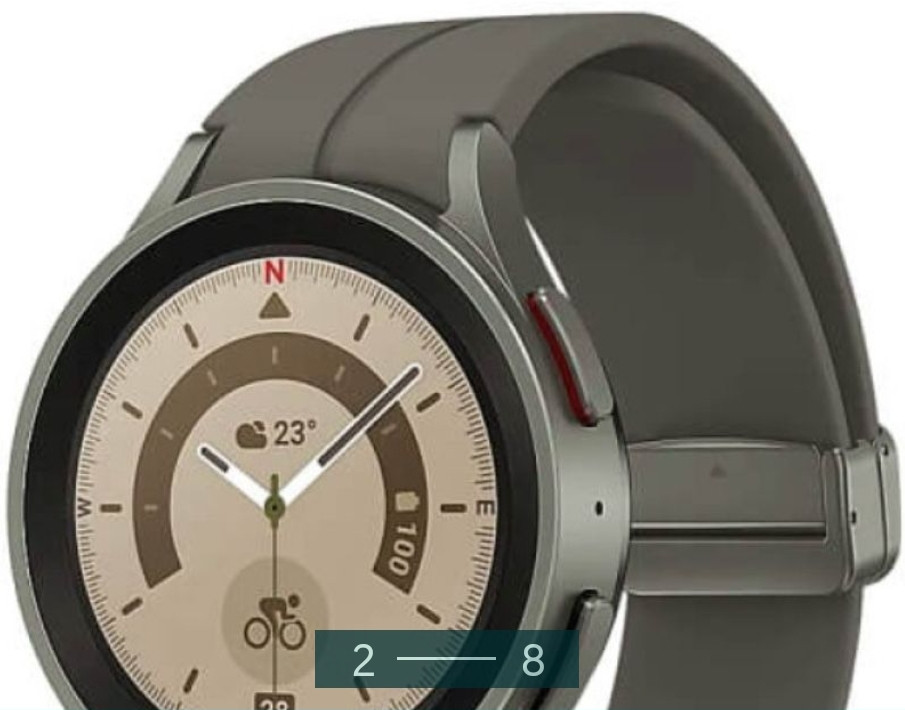 Смарт-Часи Samsung Galaxy Watch 5 Pro Gray Titanium 45 mm (SM-R920) Київ - фото 7