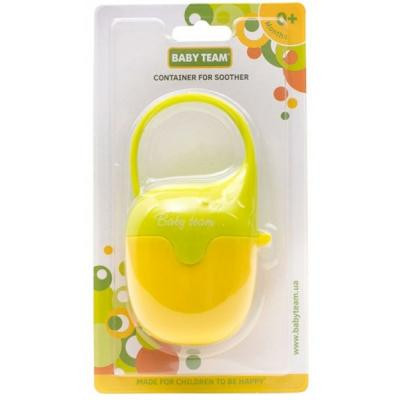 Контейнер для пустушок Baby Team Салатовый с желтым (3301_Салатовий з жовтим) Вінниця - фото 3