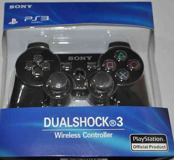 Беспроводной Джойстик/Геймпад для Sony PS3/PC DualShock 3/пс3/ черный Харьков