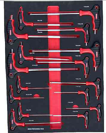 BX-015 Сервісна Шафа з Інструментами 356 Елементів, 7 Ящиків, Металева, Комплект для Майстерні Одеса