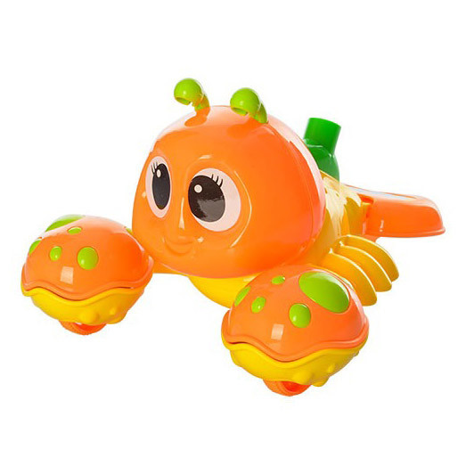 Дитяча каталка Краб 0350MR на ціпку  Помаранчевий Вінниця - фото 1