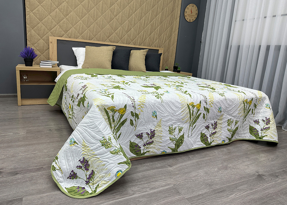 Покривало Decorator Spring Glade 160х215 см з різнобарвним квітковим принтом (85-186) Київ - фото 5