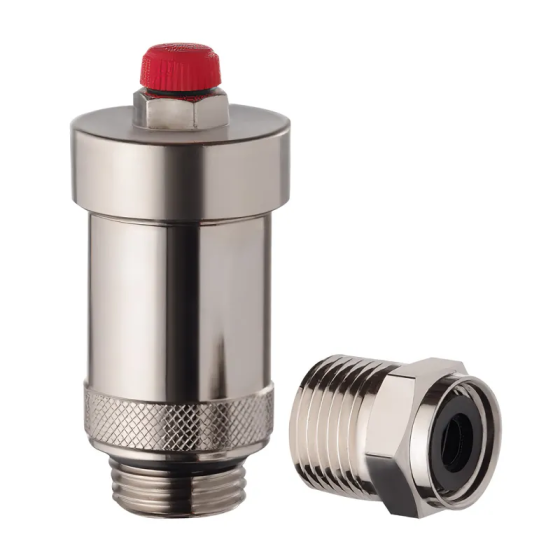 Повітровідвідник автоматичний прямий із зворотним клапаном 1/2" Koer KR.1244 (KR3116) Київ