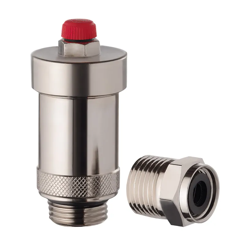 Воздухоотводчик автоматический прямой с обратным клапаном 1/2