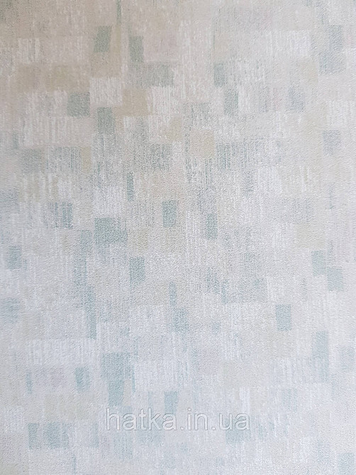 Обои виниловые на флизелине AS creation Geo Effect 0.53х10 абстракция геометрия 3д серые беж бирюзовые 38593-1 Киев - изображение 2