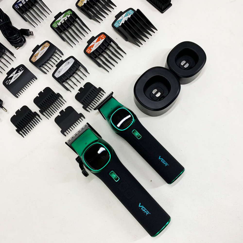 Машинка для стрижки акуммуляторная VGR, Машинка для стрижки волос с регулируемой длиной ZD-56 Львов - изображение 6