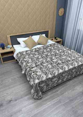 Плед-покривало Decorator WellSoft 200х220 см Коричневий з молочним (87-164) Київ