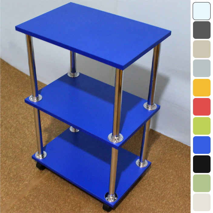 Косметологічна візок етажерка майстра косметолога на коліщатках для салону краси Синій Київ - фото 1