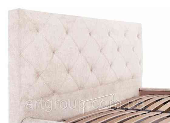 Ліжко-подіум двоспальне BristolNew Design Comfort 180×190см З підйомним механізмом та нішею для білизни Бежевий Дніпро