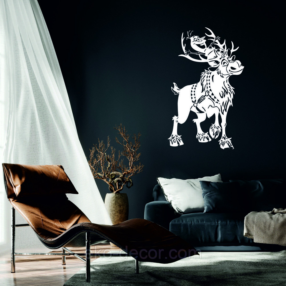 Декоративное настенное Панно «Олень», Декор на стену Киев - изображение 1