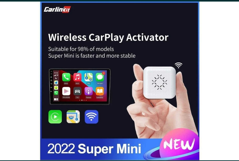 Адаптер для бездротового Apple CarPlay-CarlinKit Mini 2022. Київ - фото 1