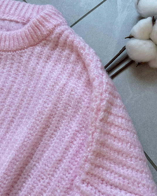 Женский повседневный свитер универсального кроя машинная вязка Одесса - изображение 3