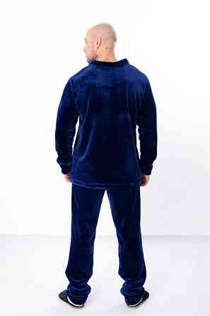 Пижама мужская теплая (домашний мужской комплект) махра топ Киев