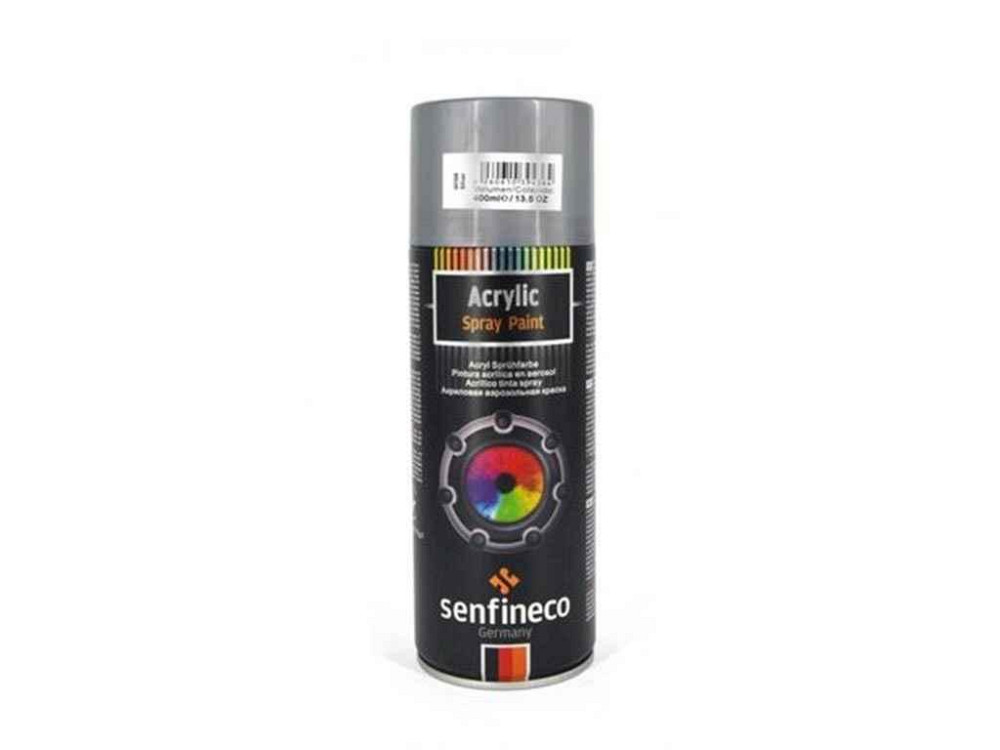 Акрилова фарба-спрей Acrylic Spray Paint 400мл срібло ТМ SENFINECO Solmir Київ - фото 1