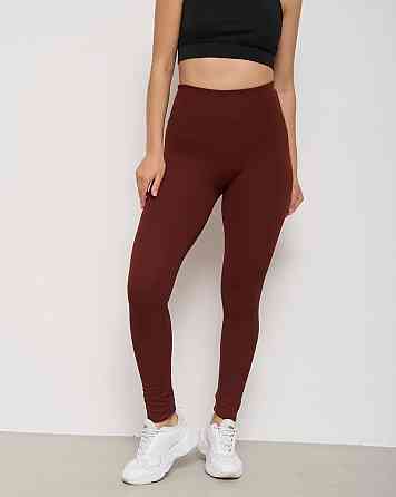 Лосини жіночі в рубчик Nicoletta 10076 Коричневий, XL Київ