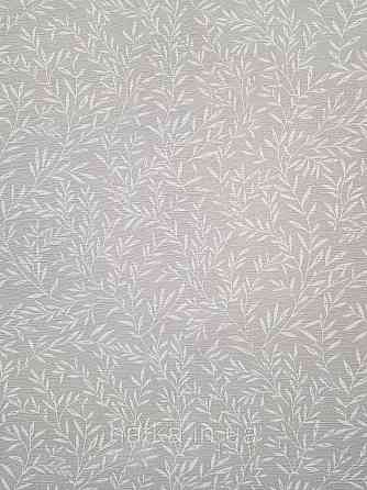 Шпалери вінілові на флізеліні A.S.Creation Maison charme 0.53x10 прованс гілки маленькі ніжні білі на сірому Київ