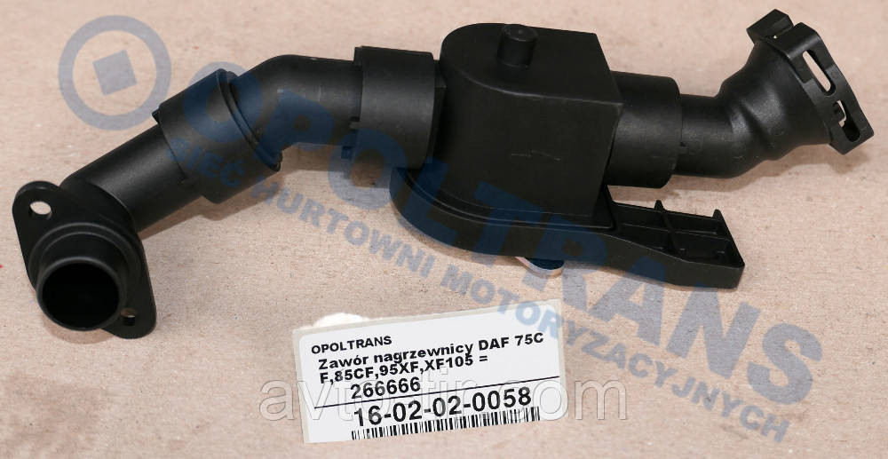 Кран отопителя DAF 75CF / 85CF / 95XF / XF105 1331275, 047539, 39914, DA331275, 13890DF Луцк - изображение 1