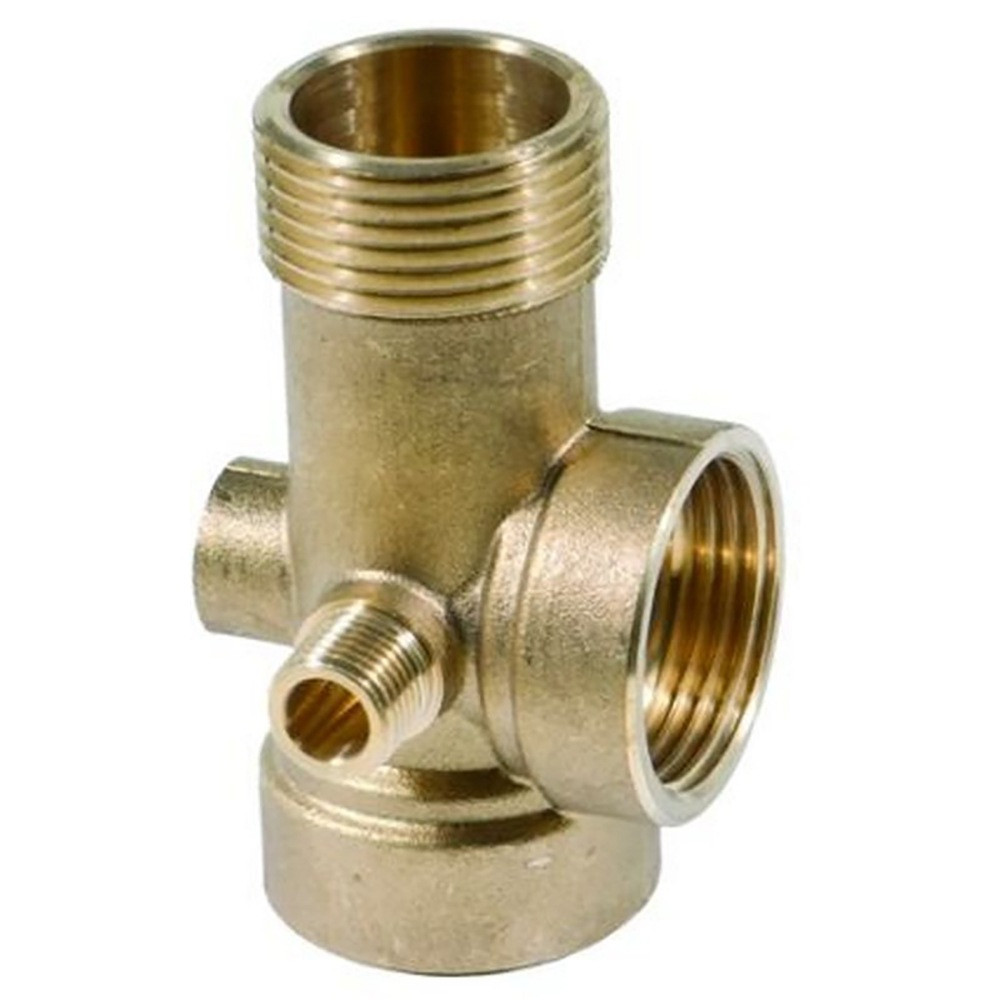 Aquatica Соединитель пятивыводной 80мм 1"М×1"F×1"F×1/4"M×1/4"F AQUATICA (779598) Київ - фото 1