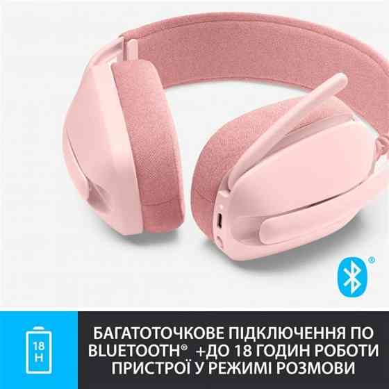 Bluetooth-гарнітура Logitech Zone Vibe 100 Wireless Rose (981-001224) Рожевий Харьков
