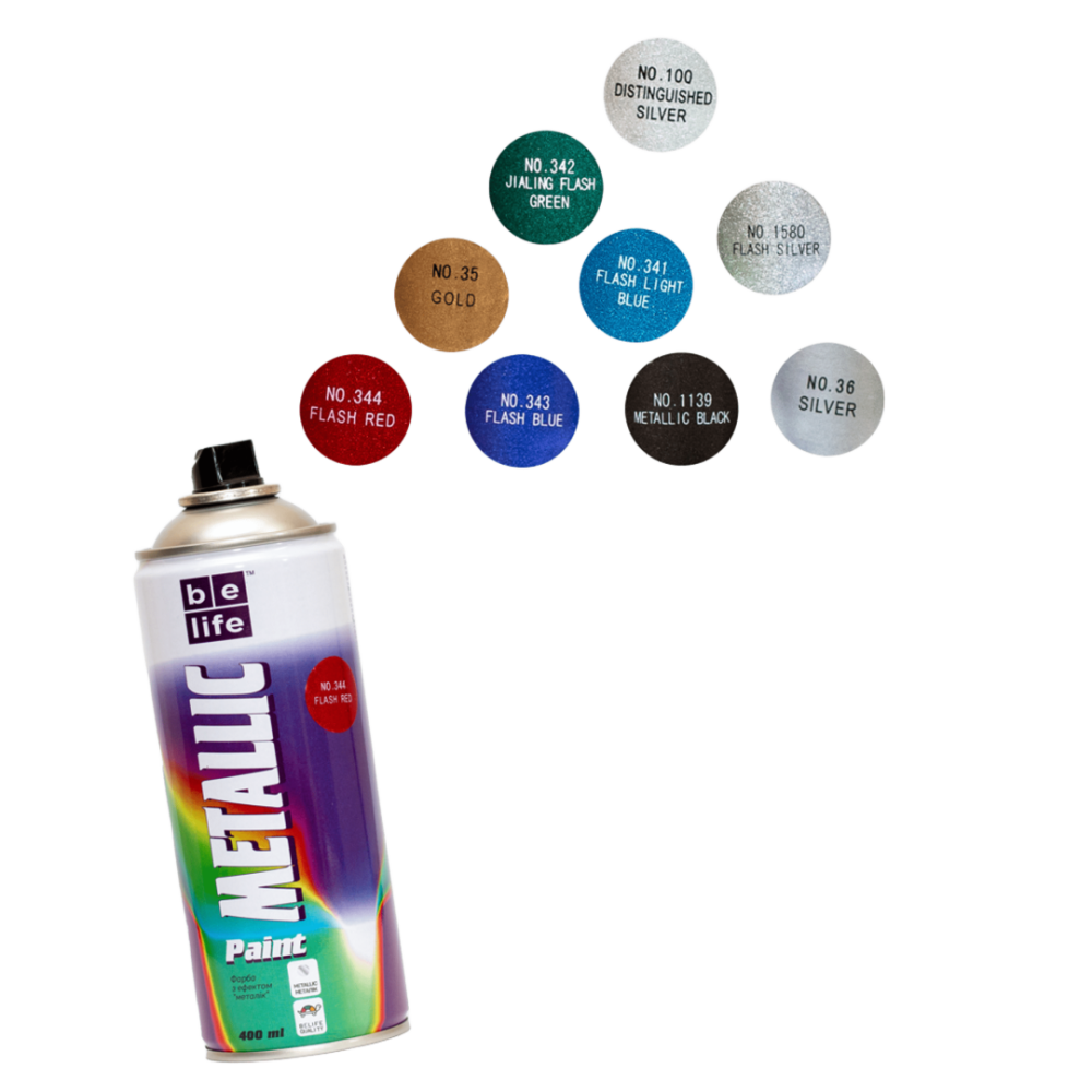 Belife краска №344 красная металлик 400 мл Харьков - изображение 5