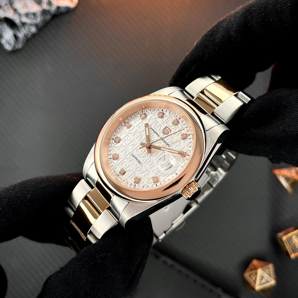 Pagani Design PD-1794M Silver-Rose Gold-White Киев - изображение 4